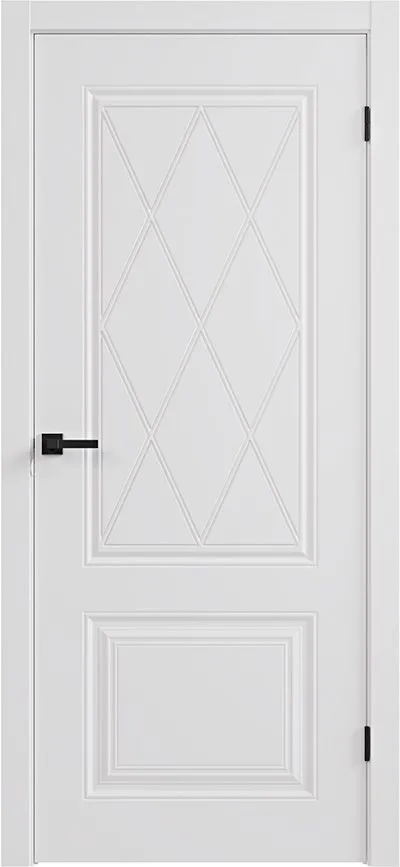 Межкомнатная дверь Гретта ДГ (Эмаль белая) 600*2000