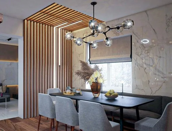 Декоративная фоновая рейка Light