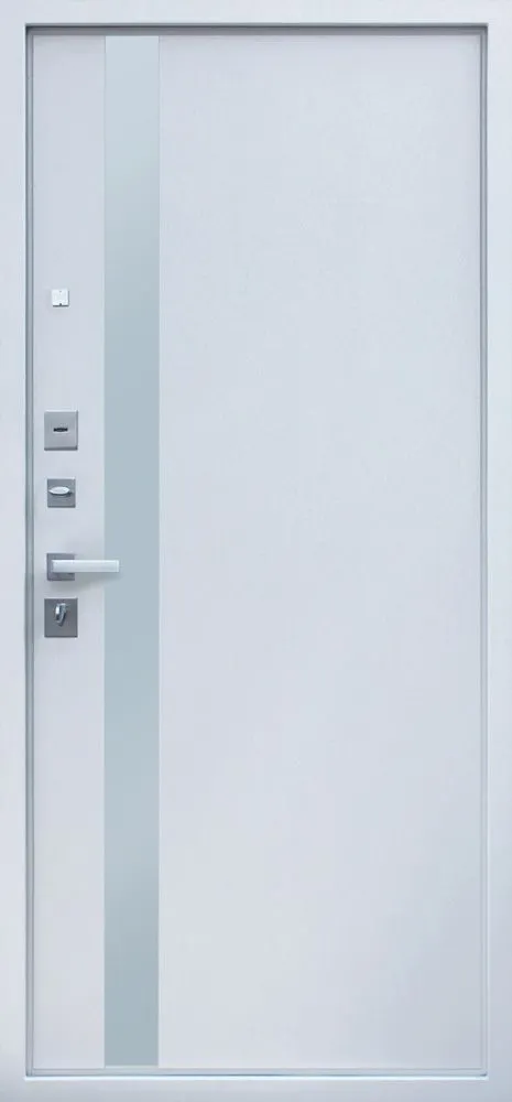 Входная дверь Винсон 880*2050 (Винсон белый матовый)