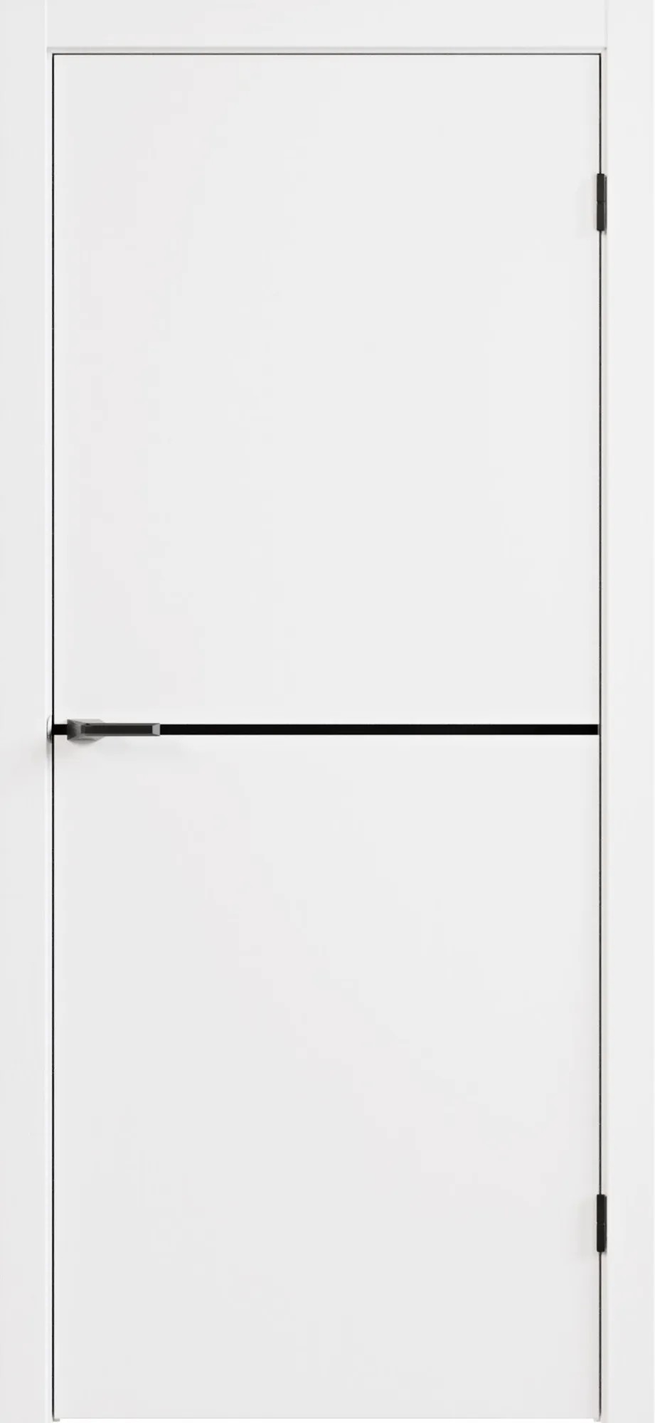 Межкомнатная дверь LINE 1 (Белый) 600*2000