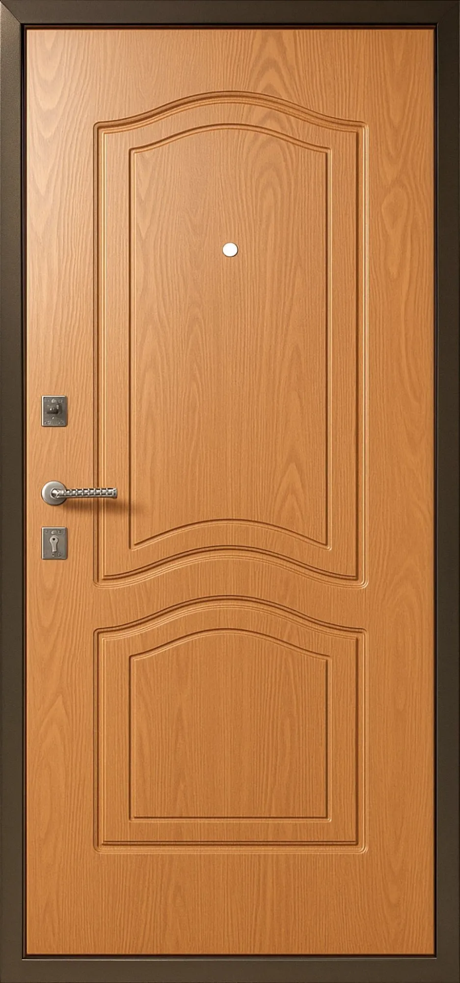 Входная дверь СТАНДАРТ ОПТИМА АЛЬФА 860*2050 (СТАНДАРТ ОПТИМА АЛЬФА миланский орех)