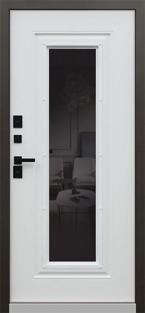 Входная дверь Экватор термо 880*2050 (Экватор термо белый матовый)