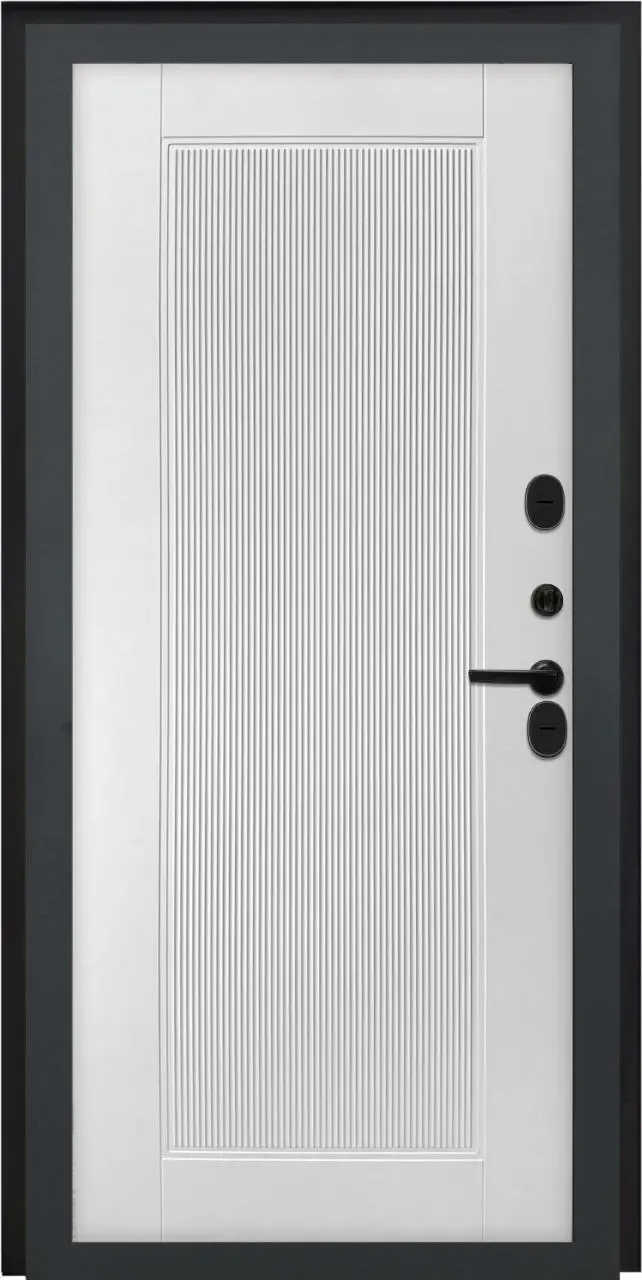 Входная дверь Квадро 960*2050 (ПВХ 10мм Астрод Velutto Bianco)