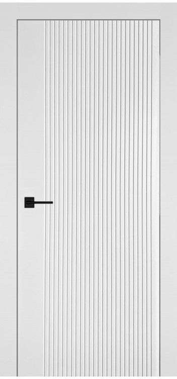 Межкомнатная дверь Лонг-3 (Белый) 600*2000
