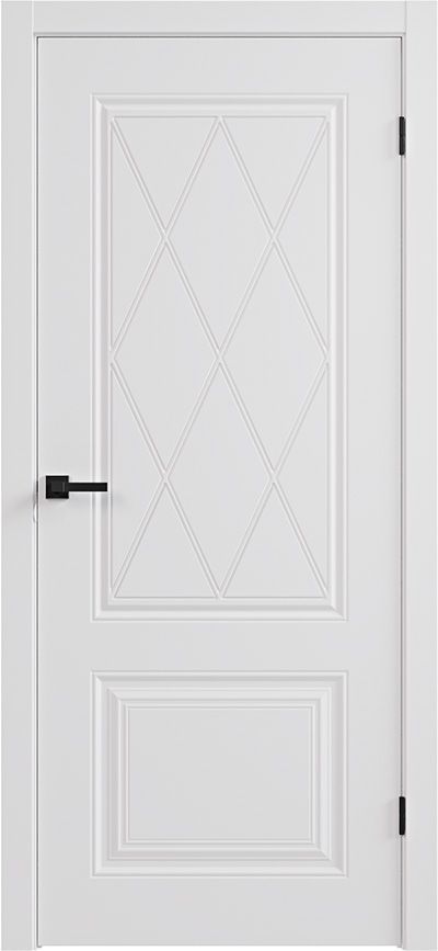 Межкомнатная дверь Гретта ДГ (Эмаль белая) 600*2000