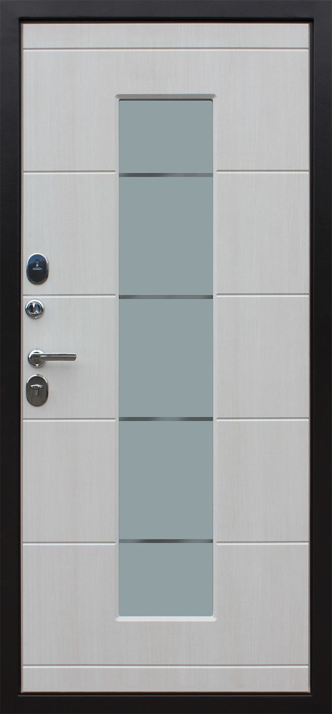 Входная дверь Вио 880*2050 (Вио лиственница белая)