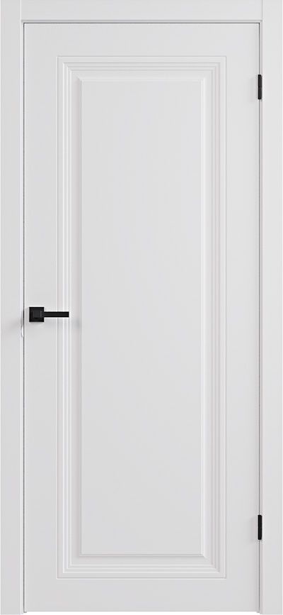 Межкомнатная дверь Монте ДГ (Эмаль белая) 600*2000