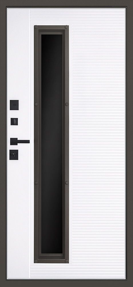 Входная дверь Магнат термо 880*2050 (Магнат термо капучино ZB 853-2)