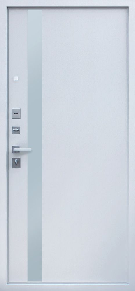 Входная дверь Винсон 880*2050 (Винсон белый матовый)