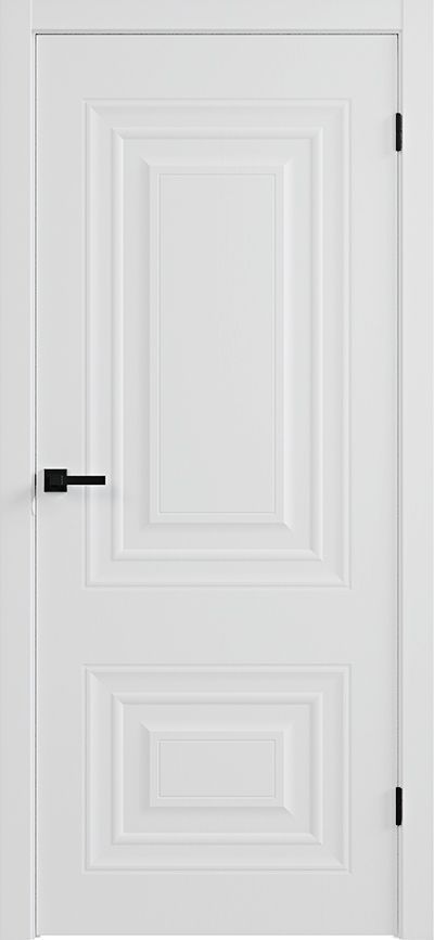 Межкомнатная дверь Владимир ДГ (скиновая) (Эмаль белая) 600*2000
