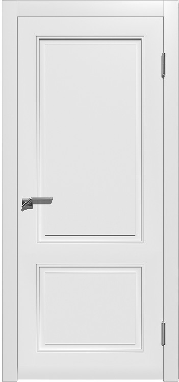 Межкомнатная дверь Лорд-2 (RAL 9003) 600*2000