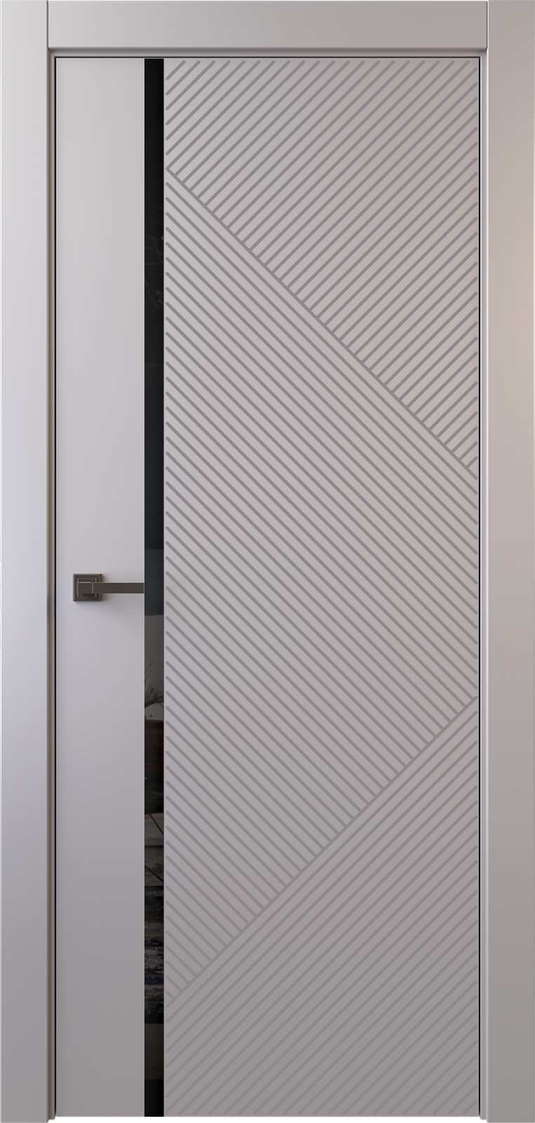 Межкомнатная дверь Altro 1 SF 400*1900