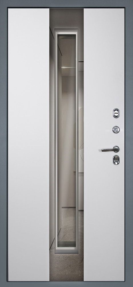 Входная дверь Цезарь 880*2050 (Цезарь хром)