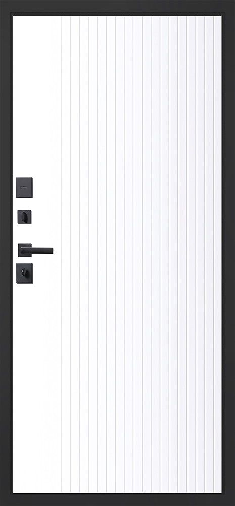 Входная дверь Гром термо 880*2050 (Гром термо белый матовый)