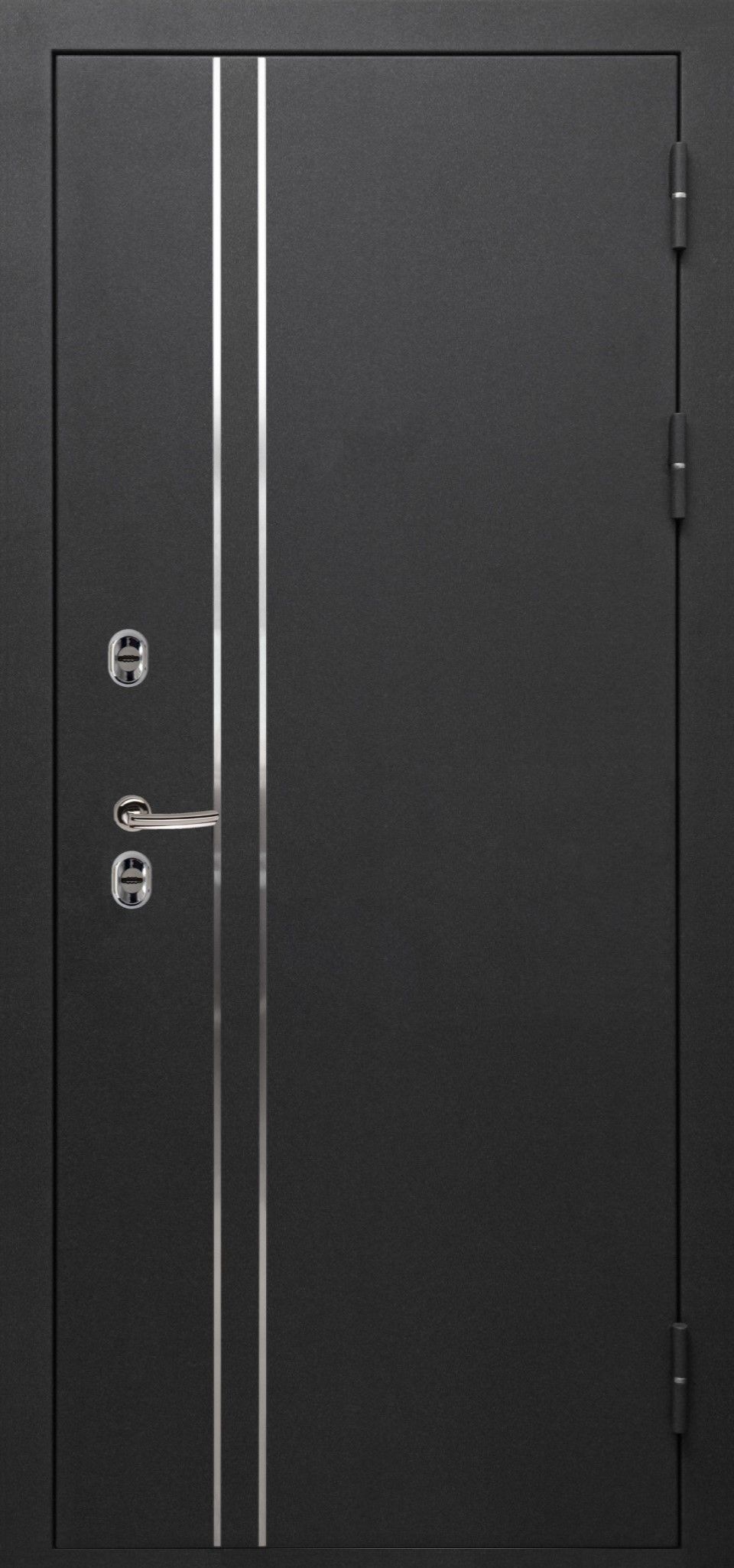 Входная дверь ТЕРМО ПАЛЕРМО 860*2050 (ТЕРМО ПАЛЕРМО белый матовый)