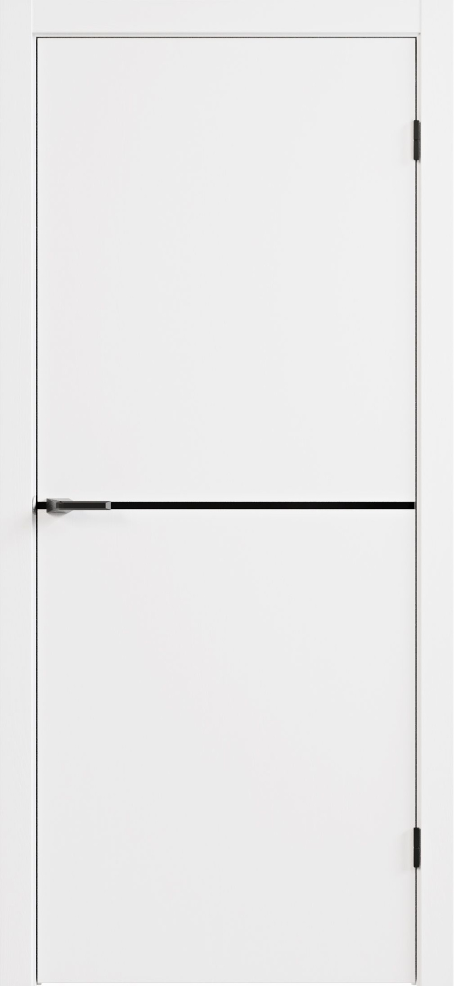 Межкомнатная дверь LINE 1 (Белый) 600*2000