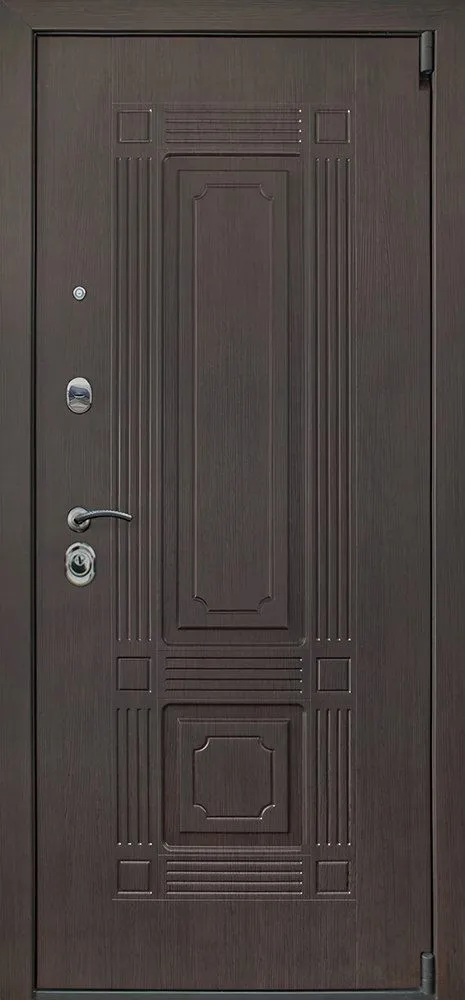 Входная дверь Норман с зеркалом 880*2050 (Норман с зеркалом беленый дуб)