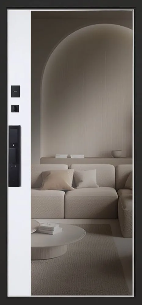 Дизайн с зеркалом с биометрическим замком