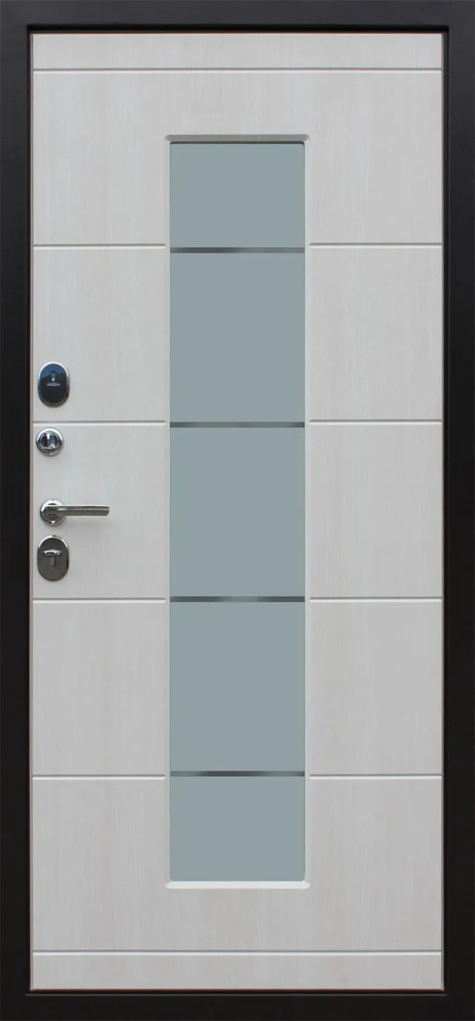 Входная дверь Вио 880*2050 (Вио лиственница белая)