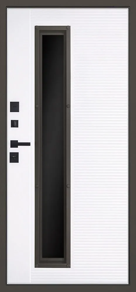 Входная дверь Магнат термо 880*2050 (Магнат термо капучино ZB 853-2)