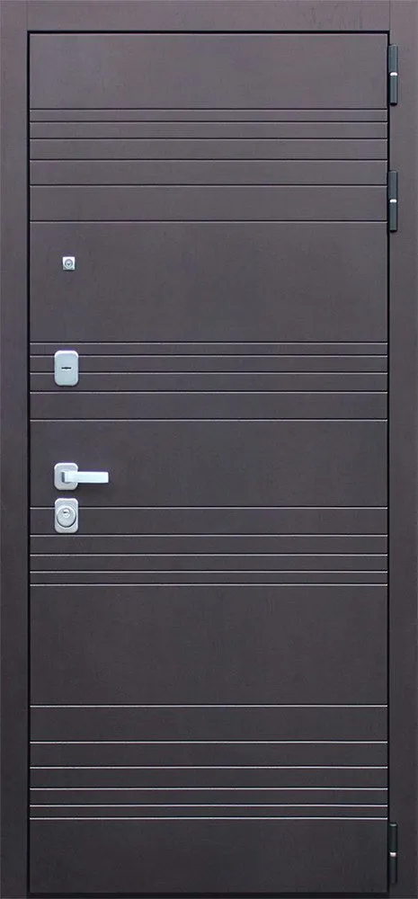 Входная дверь Тандем с зеркалом 880*2050 (Тандем с зеркалом белая лиственница)