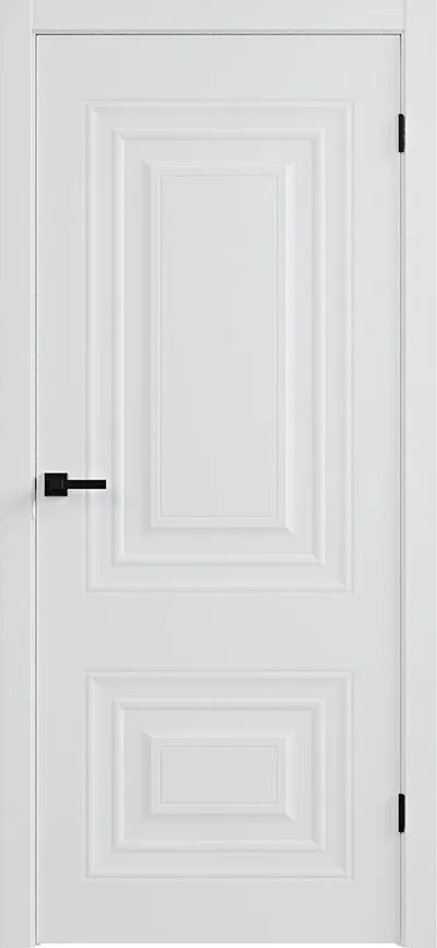 Межкомнатная дверь Владимир ДГ (скиновая) (Эмаль белая) 600*2000