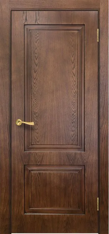 Межкомнатная дверь Сити-5 ДГ (Орех 2) 600*2000