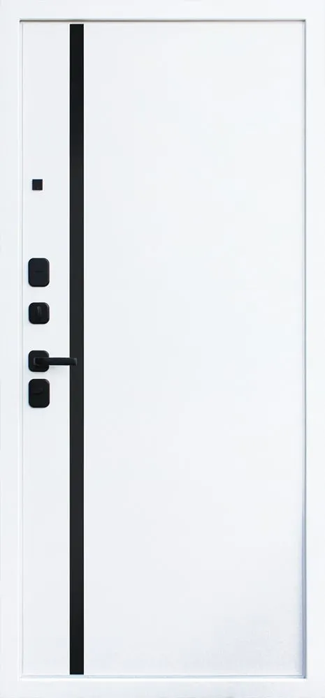 Входная дверь Глазго 880*2050 (Глазго белый матовый)