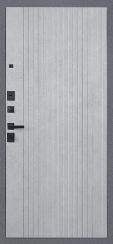 Входная дверь Ястреб 880*2050 (Ястреб бетон светлый)