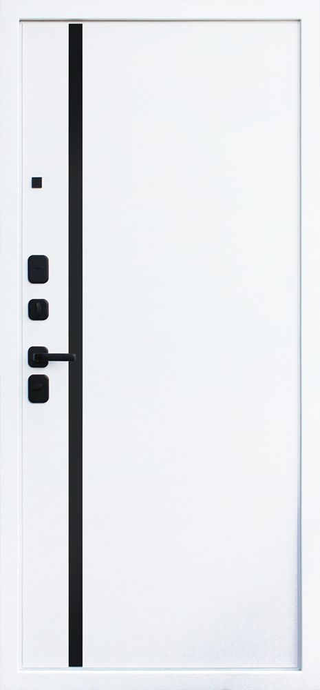 Входная дверь Глазго 880*2050 (Глазго белый матовый)