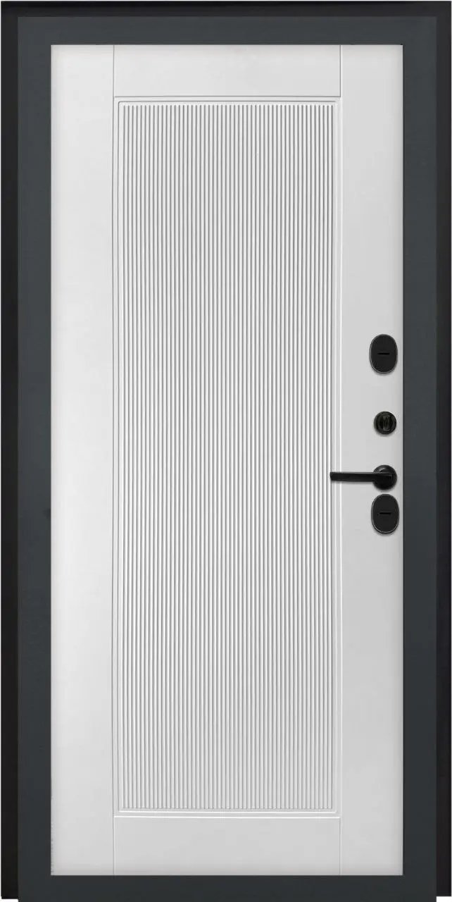 Входная дверь L 47 960*2050 (ПВХ 10мм Астрод Velutto Bianco)